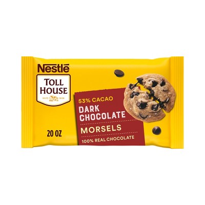 Nestle Toll House Dark Chocolate Chips for Cookie Baking - 20oz