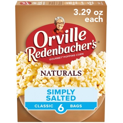 Orville Redenbacher's Simply Salted Microwave Popcorn - 6ct/19.74oz