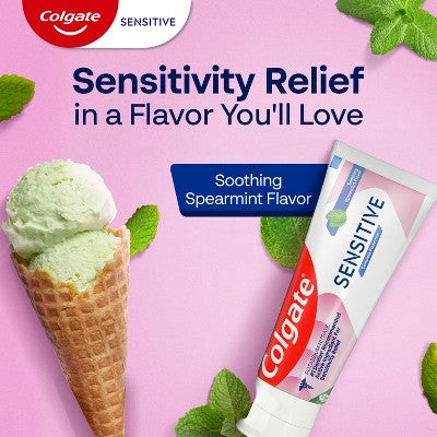 Colgate Sensitive Complete Protection Fluoride Sensitive Teeth Toothpaste - Spearmint -  6oz/2pk
