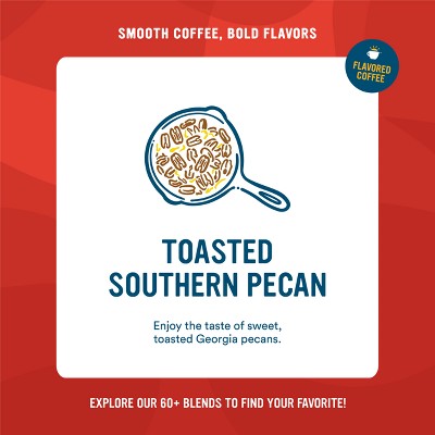 Cameron's Toasted Southern Pecan Light Roast Ground Coffee - 12oz