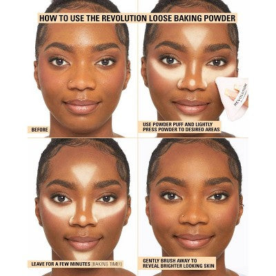Makeup Revolution Loose Baking Powder - 1.12oz