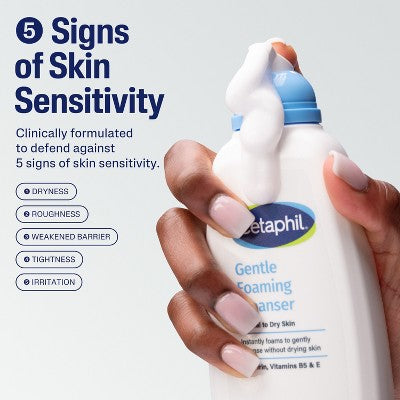 Cetaphil Gentle Foaming Facial Cleanser with Glycerin - 8 fl oz
