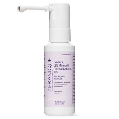Keranique Regrowth Hair Spray for Women - 2 fl oz
