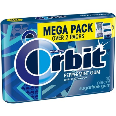 Orbit Gum Sugar-Free Peppermint Chewing Gum - 30ct