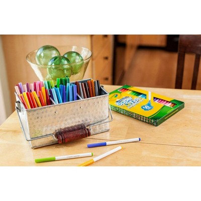 Crayola 50ct Super Tips Washable Markers, Kids School Supplies, Art Classroom Must Haves for Teachers, Journaling and Coloring Gift, Ages 3+