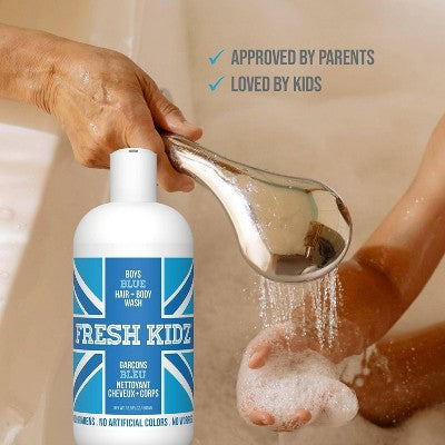 Fresh Kidz Boys Blue Hair & Body Wash - 16.9oz