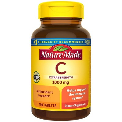 Nature Made Vitamin C 1000mg Immune Support Supplement Tablets