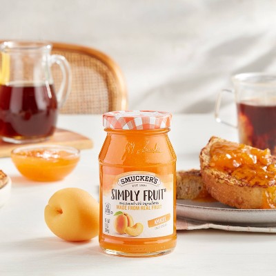 Smucker's Simply Fruit Apricot Fruit Spread - 10oz