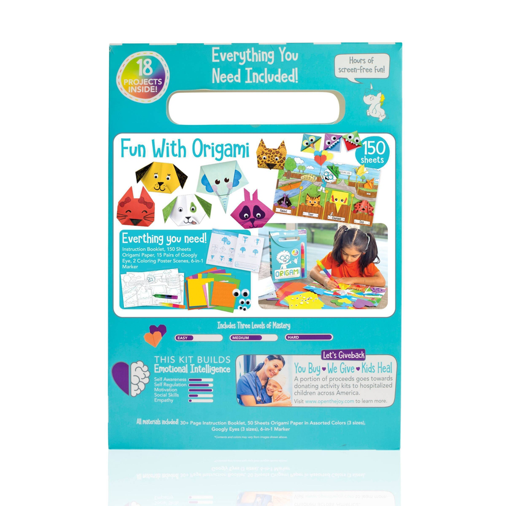 Open The Joy Origami Bag