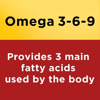 Nature Made Triple Omega 3 6 9 Softgels with Flaxseed, Safflower, & Olive Oils, USP Verified - 150ct