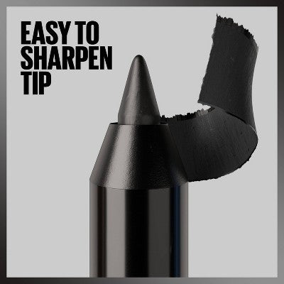 Maybelline Tattoo Studio Sharpenable Gel Pencil Waterproof Eyeliner - 0.04oz