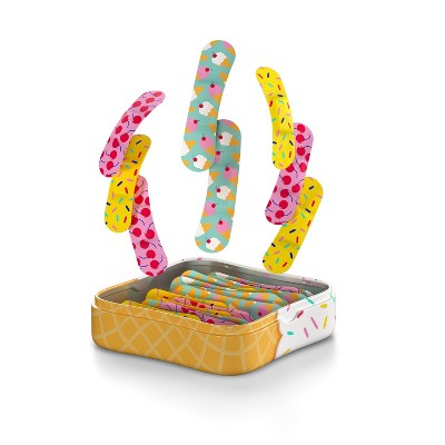 Welly Kids' Flex Fabric Bandages - Ice Cream - 48ct
