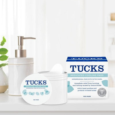 Tucks Medicated Hemorrhoidal Pads - 100ct