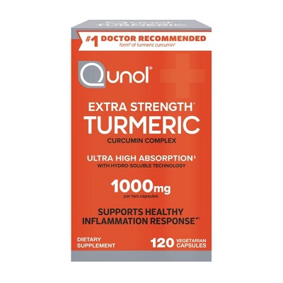 Qunol Extra Strength Turmeric 1000mg Capsules
