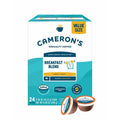 Cameron's Breakfast Blend Light Roast Coffee Pods - 24ct