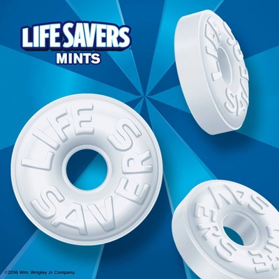 Lifesavers Pep O Mint Hard Candy Bag Peppermint Flavored Mints - 6.25oz