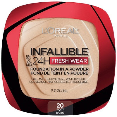 L'Oreal Paris Infallible Up to 24H Fresh Wear Foundation in a Powder - 0.31oz