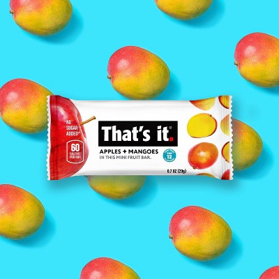 That's It. Mango Blueberry Mini Fruit Bars - 10ct/7oz