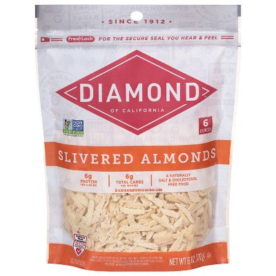 Diamond Slivered Almonds - 6oz