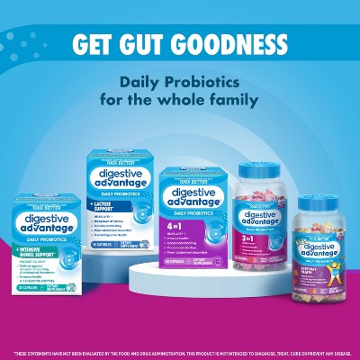 Digestive Advantage Probiotic Gummies - Superfruit Blend - 90ct