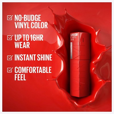 Maybelline Super Stay Vinyl Ink Liquid Lipstick - 0.14 fl oz