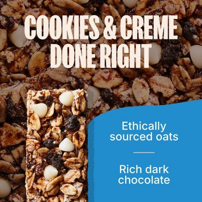MadeGood Cookies & Creme Granola Bar - 5.1oz/6ct