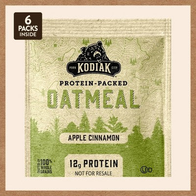 Kodiak Protein-Packed Instant Oatmeal Packets - 6ct