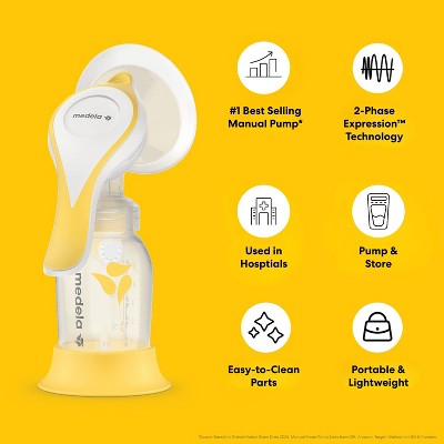 Medela Harmony Manual Breast Pump with PersonalFit Flex