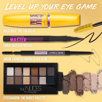 Maybelline Express Brow Ultra Slim Eyebrow Pencil - Medium Brown - 0.003oz