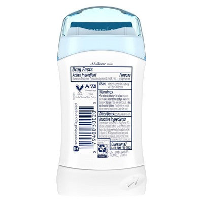 Dove Beauty Powder 48-Hour Invisible Solid Antiperspirant & Deodorant Stick - 1.6oz