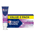 Crest 3D White Advanced Teeth Whitening Toothpaste, Radiant Mint
