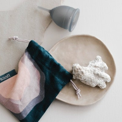 Saalt Soft Menstrual Cup - Gray - Regular