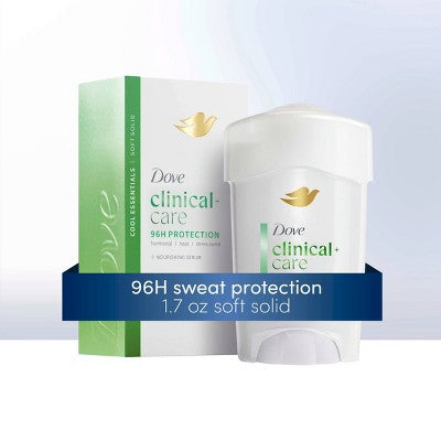 Dove Beauty Clinical Protection Cool Essentials Women's Solid Antiperspirant & Deodorant Stick - 1.7oz