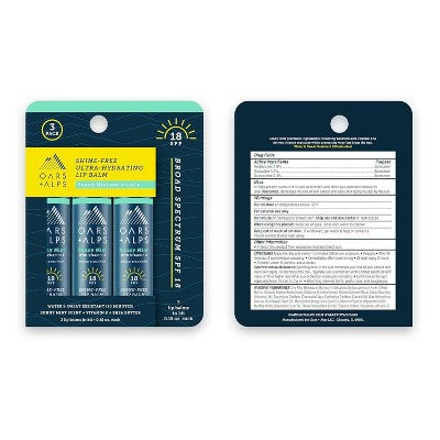 OARS + ALPS Lip Balm - SPF - 3ct