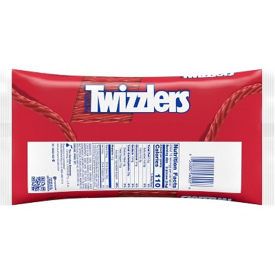 Twizzlers Strawberry Flavored Licorice Twists, Low Fat Candy - 16oz