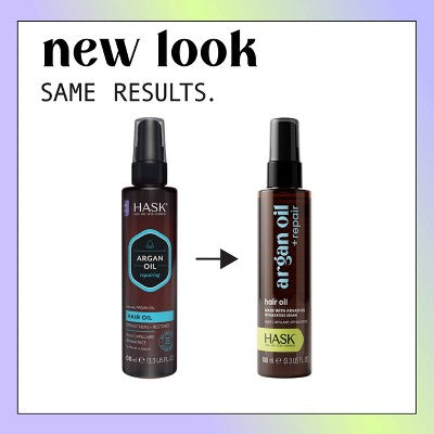 Hask Repair + Argan Oil Hair Oil - 3.3 fl oz
