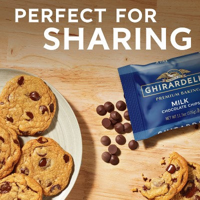 GHIRARDELLI Premium Baking Milk Chocolate Chips - 11.5oz