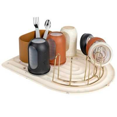 Boon ARC Silicone Bottle Drying Rack: Freestanding, Countertop, Polypropylene