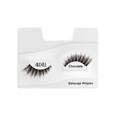Ardell Balayage Wispies Chocolate False Eyelashes: Synthetic Hair, Adhesive Not Included