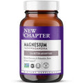 New Chapter Magnesium + Ashwagandha for Muscle & Relaxation Support, 325 mg with Magnesium Glycinate, Non-GMO Vegan Tablets - 30 ct