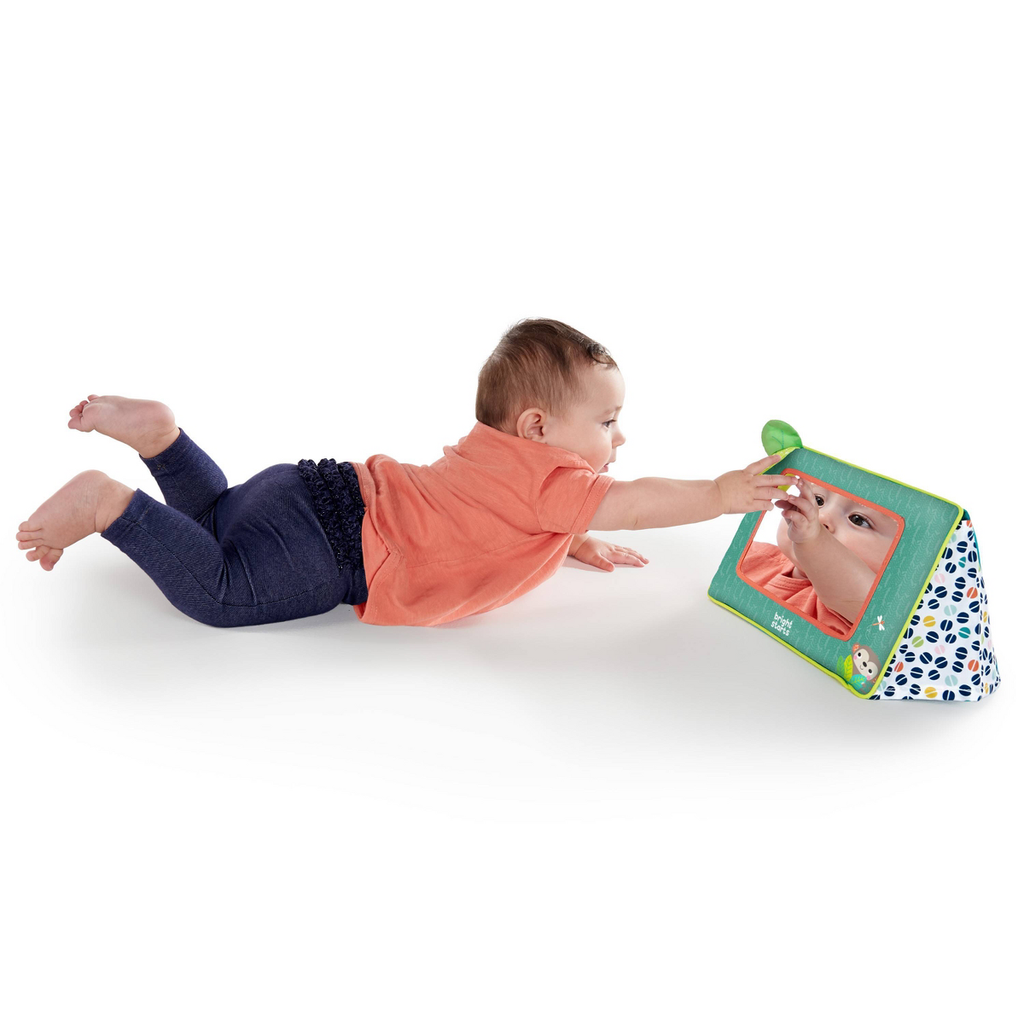Bright Stars Sit and See Safari Floor Mirror