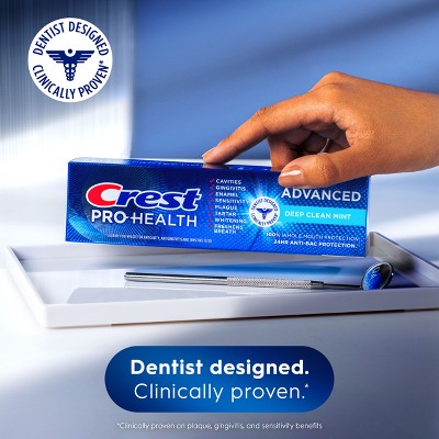 Crest Pro-Health Advanced Deep Clean Mint Toothpaste - 5.1oz