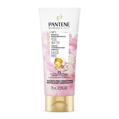 Pantene Nutrient Blends Sulfate Free Miracle Moisture Rose Water Conditioner - 2.5 fl oz