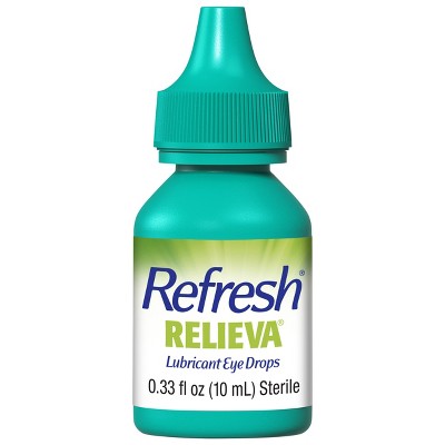 Refresh Relieve Lubricant Eye Drops Artificial Tears - 0.33 fl oz (10 mL)