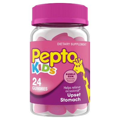 Pepto Kids Gummies, Helps Relieve Occasional Upset Stomach - 24ct