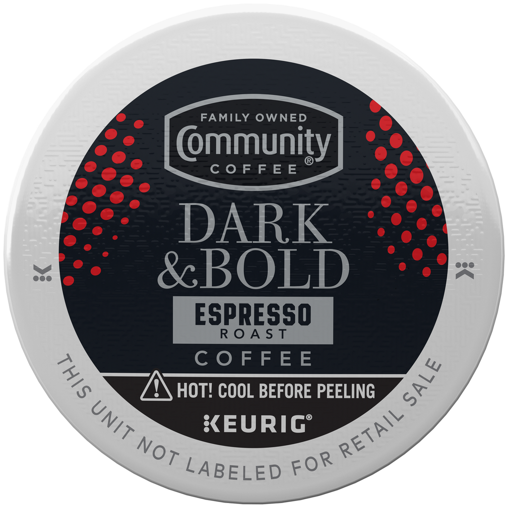 Community Coffee Dark & Bold SS Pods Dark Roast - 24ct