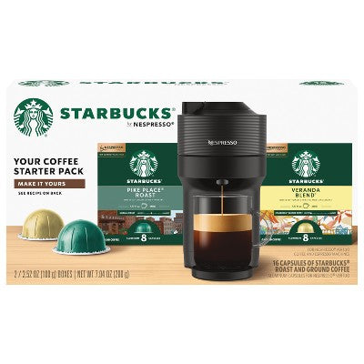 Starbucks Vertuo Line Medium Roast Dual Pack Coffee - 7.04oz/16ct: Arabica Beans, Chocolate, Praline