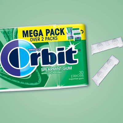 Orbit Gum Sugar-Free Spearmint Chewing Gum - 30ct