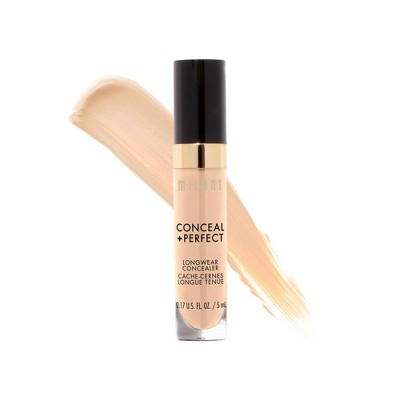 Milani Conceal + Perfect Longwear Concealer - 120 Light Vanilla - 0.17 fl oz