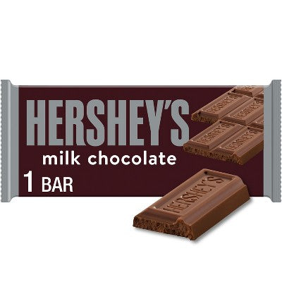Hershey's Milk Chocolate Full Size Candy Bar - 1.55oz